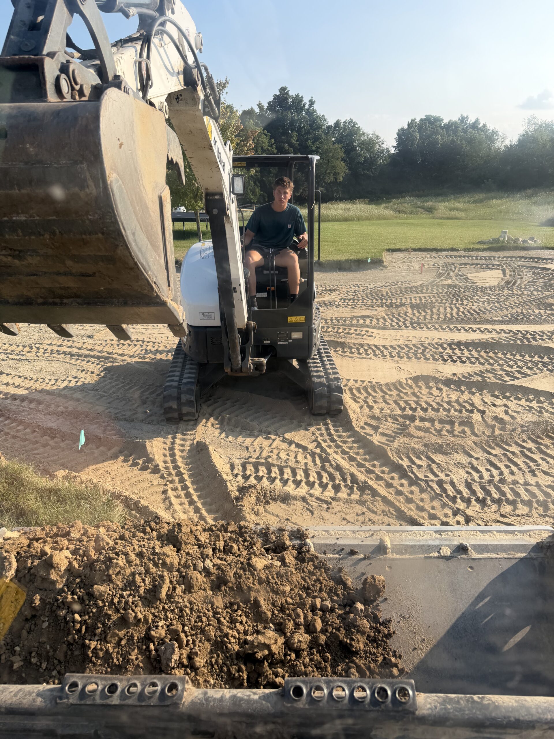 Terra Forge excavator at work